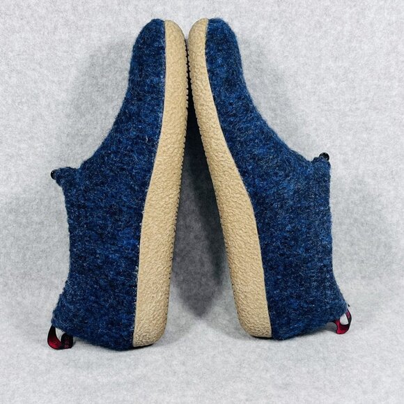 Giesswein Virgin Wool Vent Bluescuff Slippers EU 41 Womens 10 Mens 8 - Picture 9 of 16